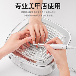 Nail Cleaner Power Storage Wireless Nail Cleaner Portable High Power Quiet Turbo Brushless Nail Cleaner