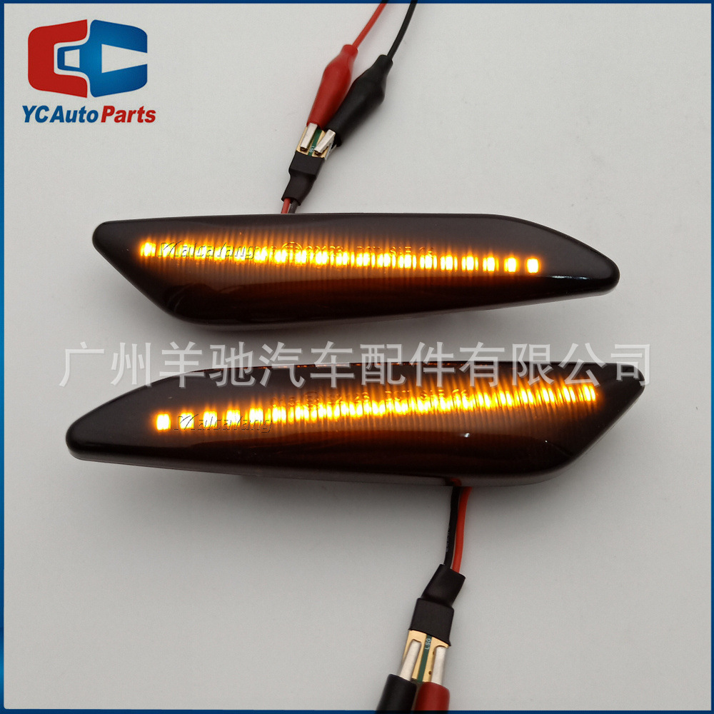 Aplicable a Alfa Romeo 147 156 Fiat Chrysler LED lámpara de hoja de dirección lateral