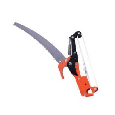 Herramientas de jardín Hierro rojo estrella Biblioteca Sierra de cinta con cuerda Alta rama Sierra de poda de gran altitud Tijeras de rama de fruta Tijeras de rama alta