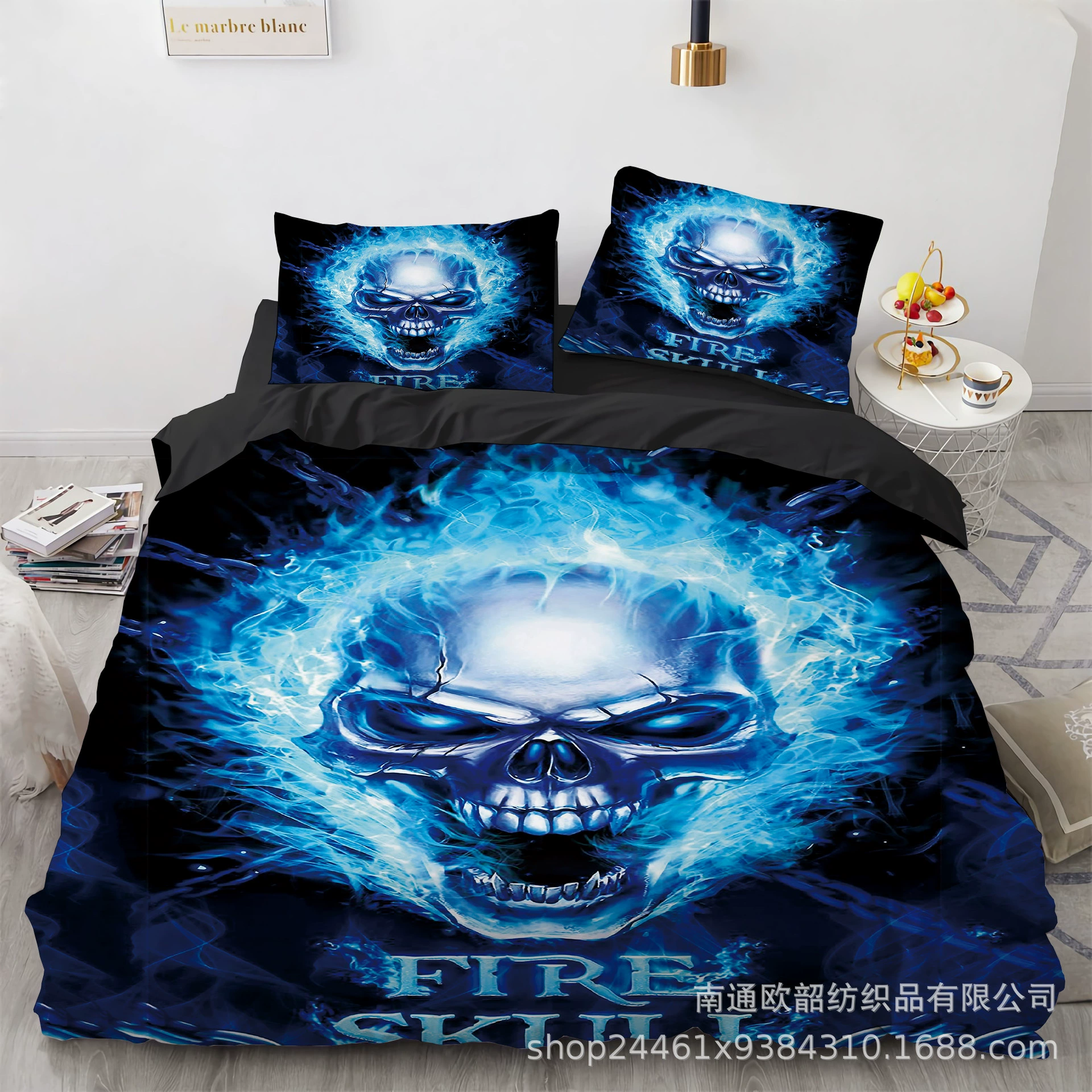 Set, bedspread, duvet cover, wish, Amazon, 3D, 3 piece set