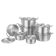メーカー直販アルミ鍋7点セット中東鍋7点セットアルミ鍋2耳アルミ鍋cookware