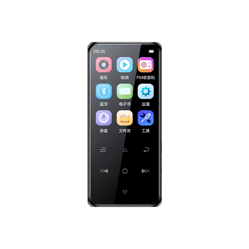 Meibo A15 музыкальный плеер портативный MP3 с Bluetooth, слот для карты, сенсорные клавиши, внешнее воспроизведение, мини, для студентов