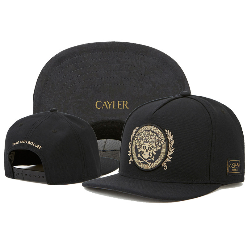 Sombrero de ala plana de comercio exterior, gorro de ajuste, gorro de coche, gorro de moda estadounidense, lote de entrega de una pieza de sol