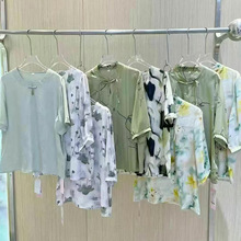 衣布园25夏款品牌撤柜女装金标大码真丝衬衫品牌折扣女装尾货批发