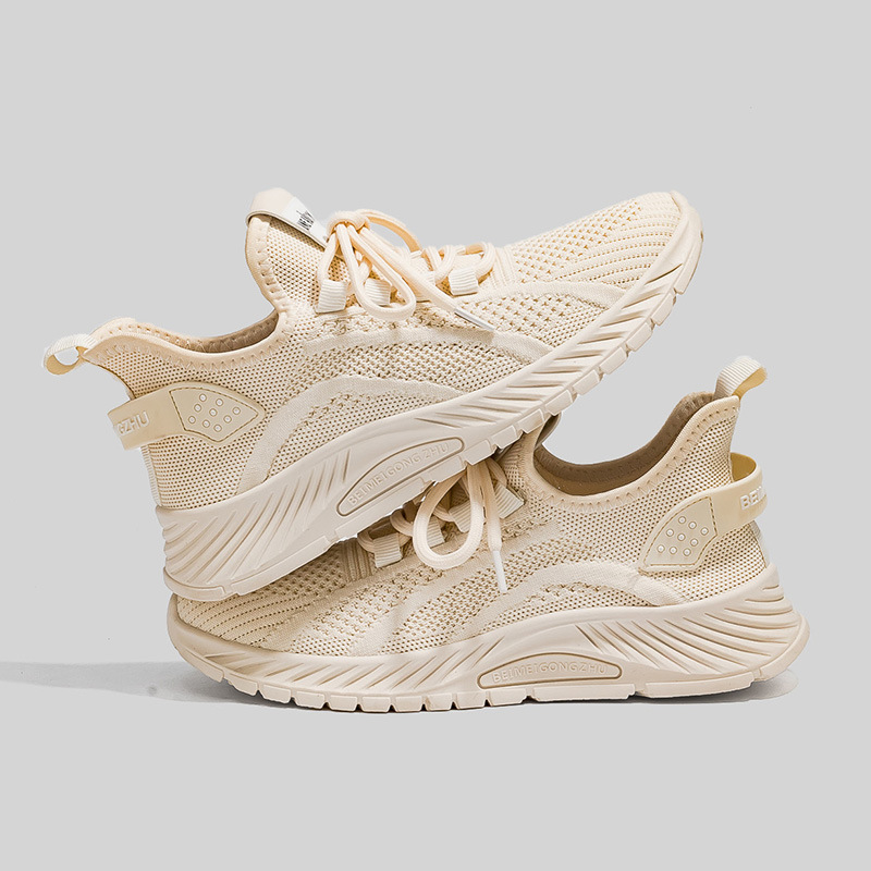 Flying woven mesh shoes women's 2024 popular summer women's shoes all-match fashionable breathable sports mesh ins single-layer shoes women's shoes Flying woven mesh shoes women's 2024 popular summer women's shoes all-match fashionable breathable sports mesh ins single-layer shoes women's shoes