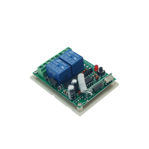 12V motor forward and reverse remote control receiving board 220v motor forward and reverse wireless remote control switch