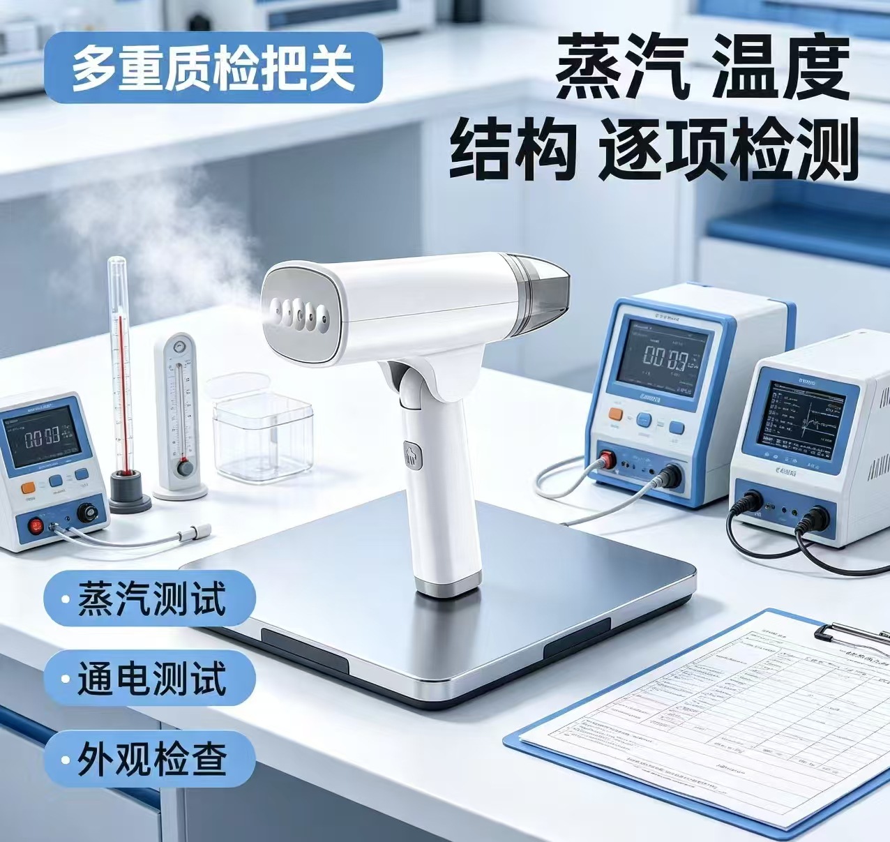 Best-Selling Portable Handheld Garment Steamer Steam Iron Pressing Machine Travel Steamer for Students