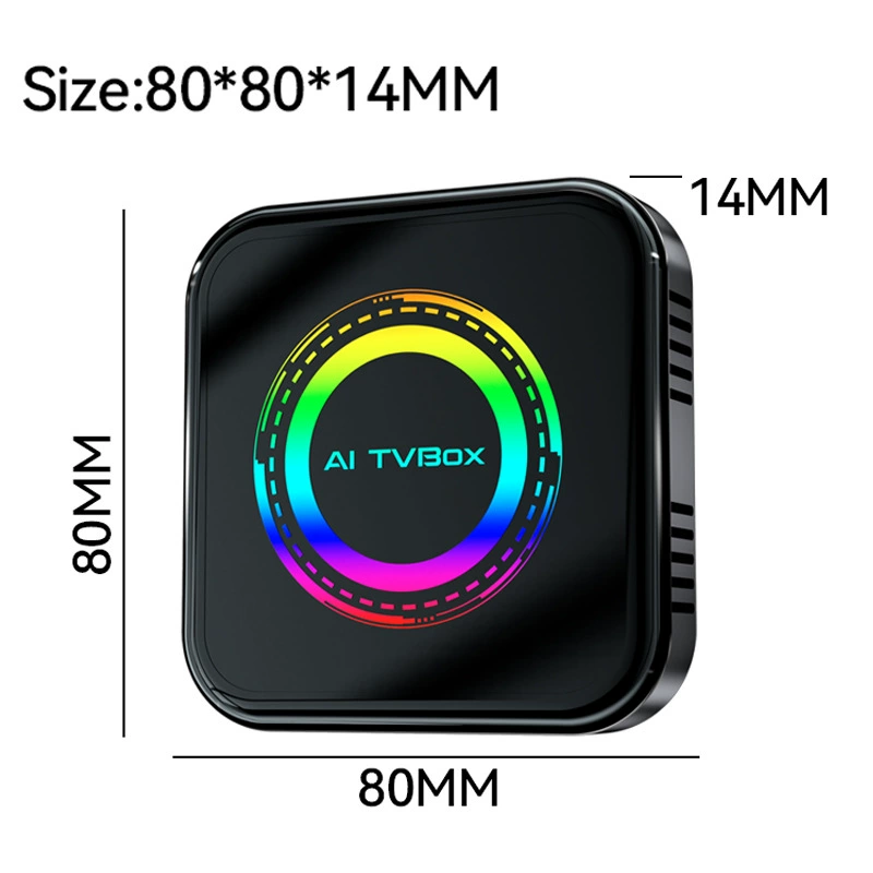 CarPlay module Android 13 system car connection box with light Qualcomm 4GAIBOXCARPLAY box