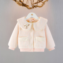 女童加绒冬装外套秋冬小女孩仿水貂绒上衣女宝宝休闲保暖棉服新潮