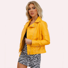 Fine leather jacket�Sɫ�������̿�Ƥ�´���C܇��б��朊A��