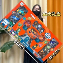 男孩启蒙玩具正版海底小纵队儿童玩具章鱼堡吧唧公仔礼盒机构批发