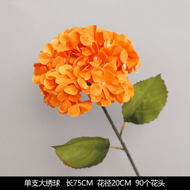 オレンジ造花結婚式結婚式会場レイアウト小道具手持ち花造花花束講堂装飾造花卸売|undefined