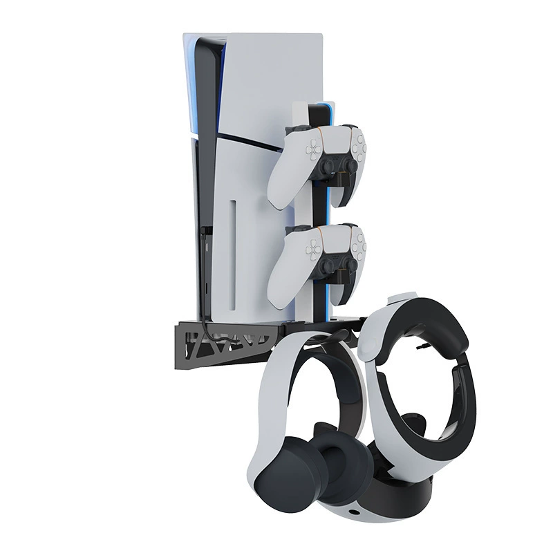 PS5pro/PS5slim host fan bracket PS5 handle holder charging headset VR storage hanger PS5 bracket