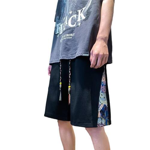 Men's Summer 2024 New Arrival Casual Loose Embroidered Short Pants with Trendy Brand Design Sports 5-inch Pants Wholesale