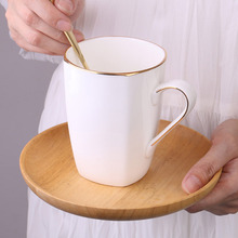 杯子创意个性家用ins金边陶瓷奶杯马克杯茶杯办公室水杯带手柄