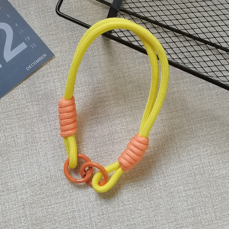 노란색 이중 링