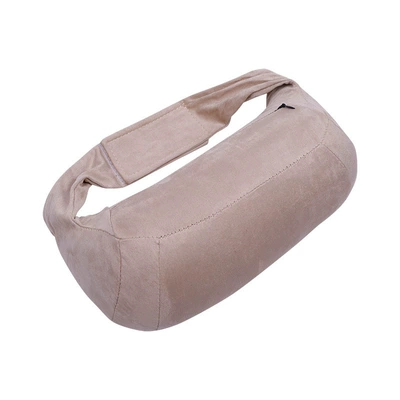 Headrest: with magic tape, suede