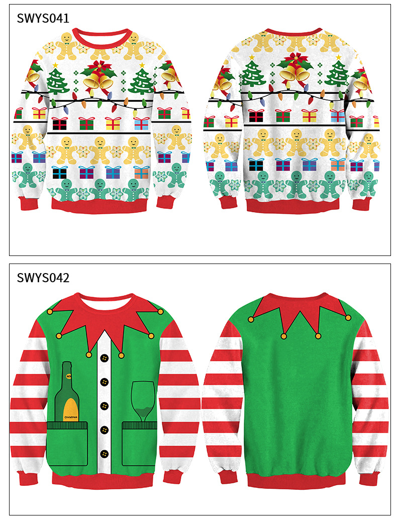 2023 New 3D Digital Print Pullover Sweater SWYS_voghion.com