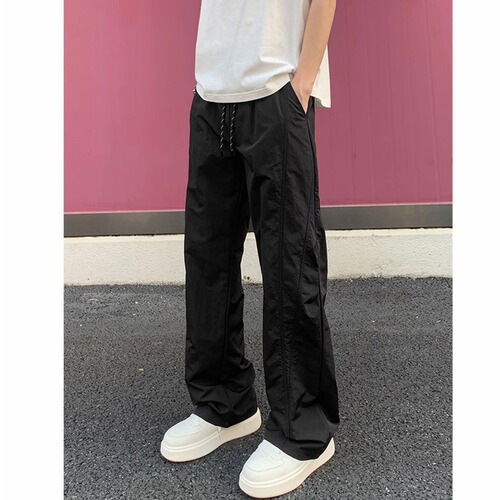 Cross-border foreign trade summer thin American pants, women's men's machete casual pants, drooping wide-leg waterproof all-match pants
