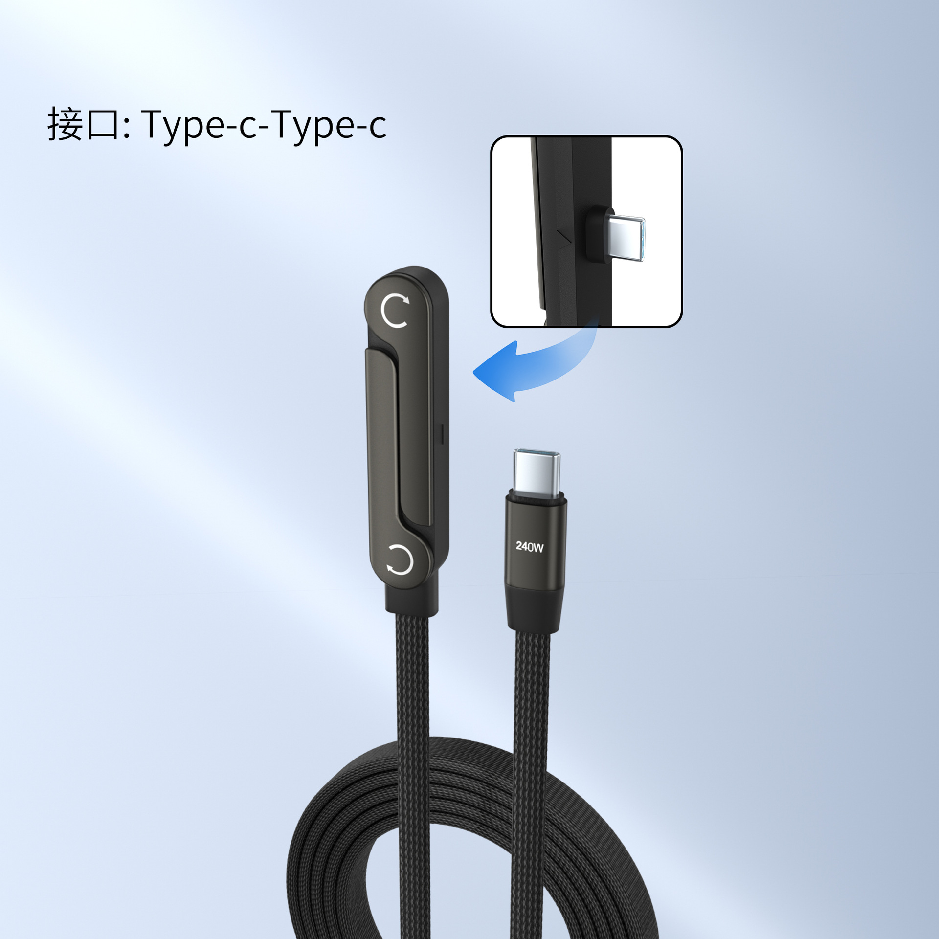 240w soporte de teléfono móvil multifunción cable de datos de carga rápida para iPhone1517 cable de carga de juego móvil tablet