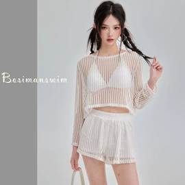 比基尼;连体泳衣;三件套泳装