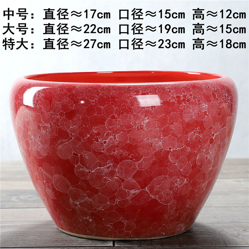 新款陶瓷花盆特大号北欧风格创意室内外发财树绿萝盆栽花盆|undefined