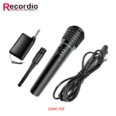 GAM-101 蓝牙音箱有线6.35mm话筒 KTV6.5mm动圈有线麦克风|ms