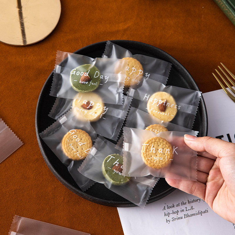 Nougat de Navidad 2025 bolsa de embalaje máquina de pastel de leche bolsa de embalaje de dulces de café Toffee horneado nuevo