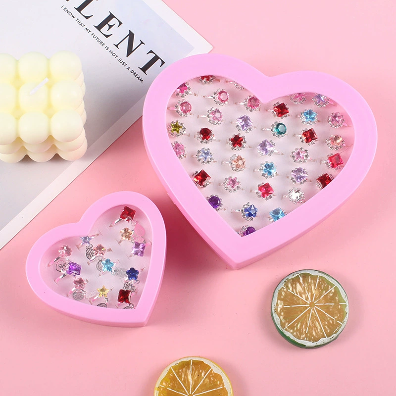 Children's accessory, cartoon wedding ring, Birthday gift