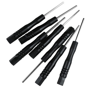 Inner Hexagonal H1.5 Mini Belt Remover 0.8 Needle 2.0V Double-Headed Ear Batch Small Screwdriver Delivery Screwdriver