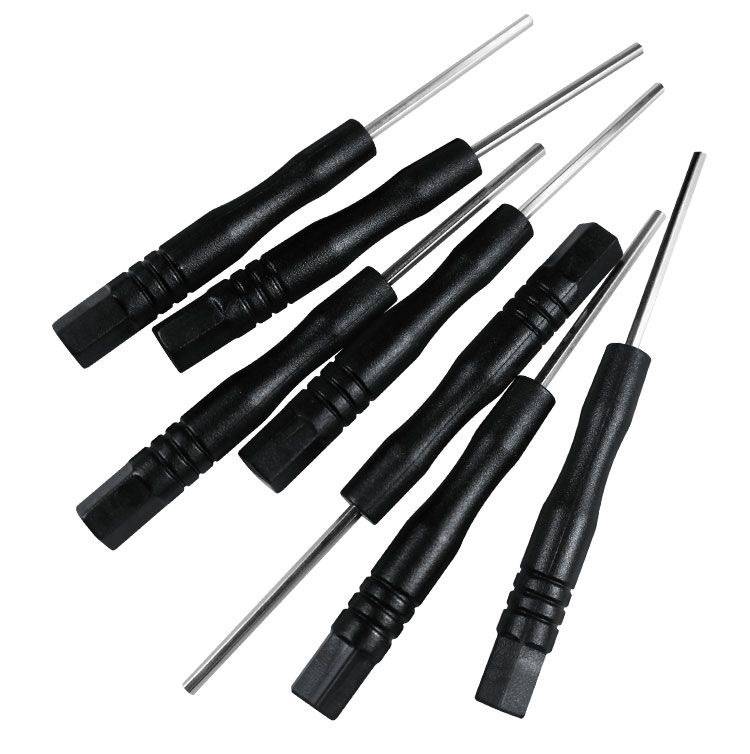 内六角H1.5迷你拆带器0.8通针2.0V双头生耳批小螺丝刀配送起子