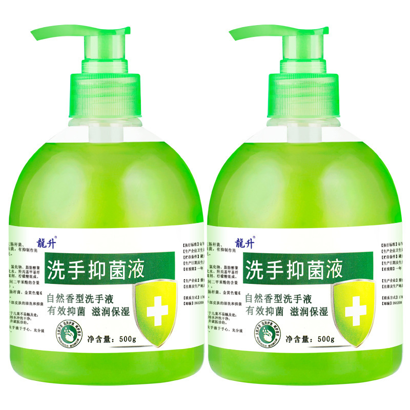 【10本入りフルボックス】Longsheng 抗菌手指消毒剤 500g フレグランス アロエベラ 抗菌 家庭用 手をきれいにし、保湿します|undefined