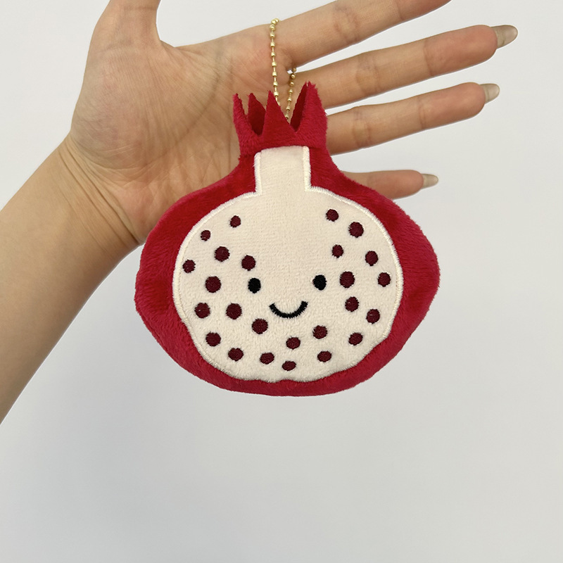 Pomegranate (gold bead chain style)