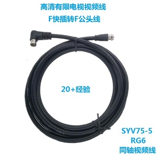 �����ҕF����^��������ҕ�lTV����4K��̖RG6��F quickfix cable