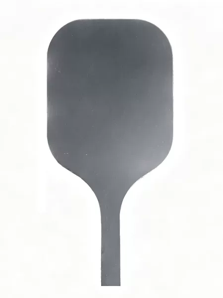 Full carbon pickleball racket blank board, black unpainted pickleball racket blank