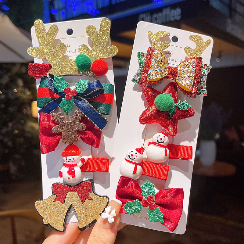 Christmas Festival Santa Claus Pattern Christmas Fashion Santa Claus Festival Party Accessories