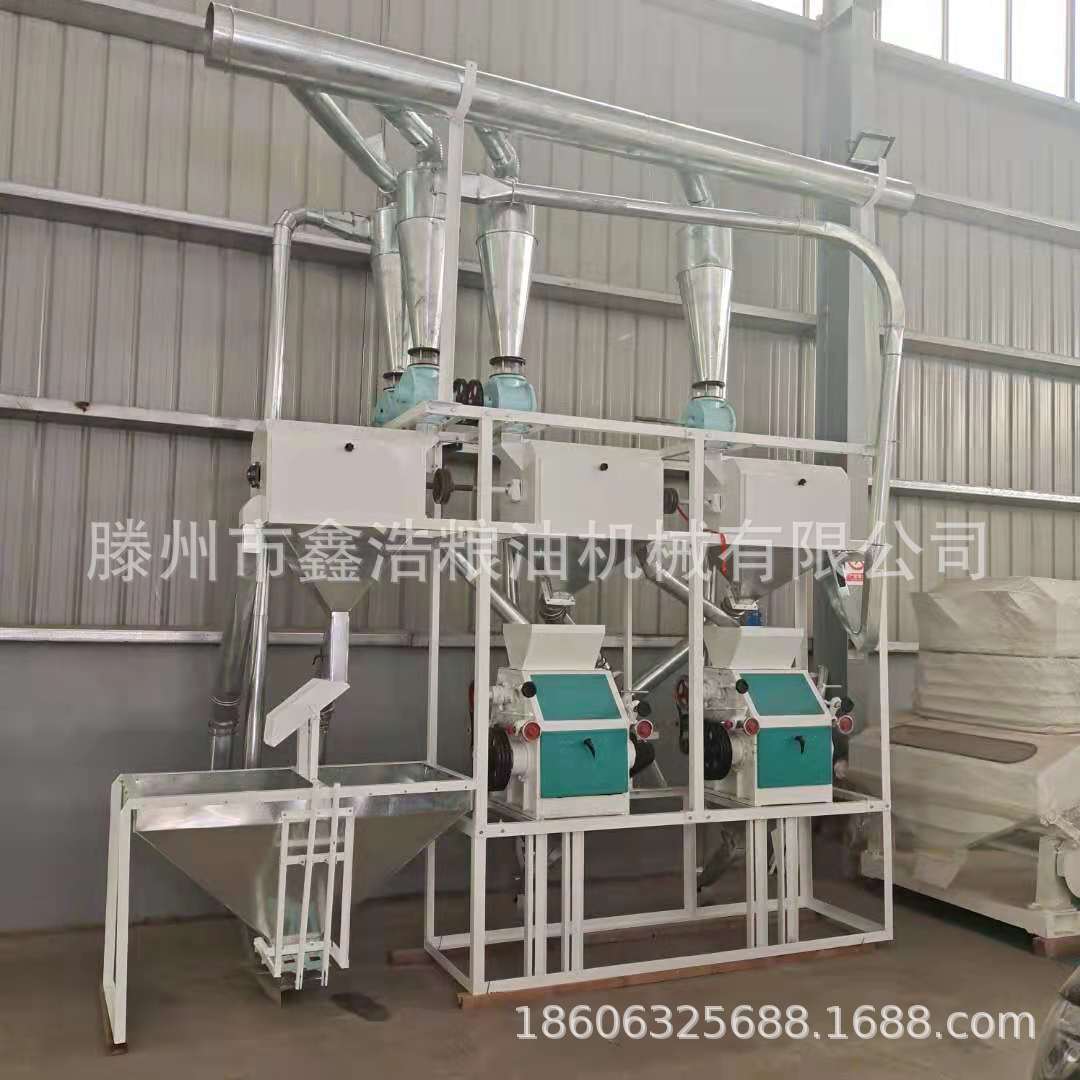 双组磨粉机小麦打面机 厂家供应全自动磨面机