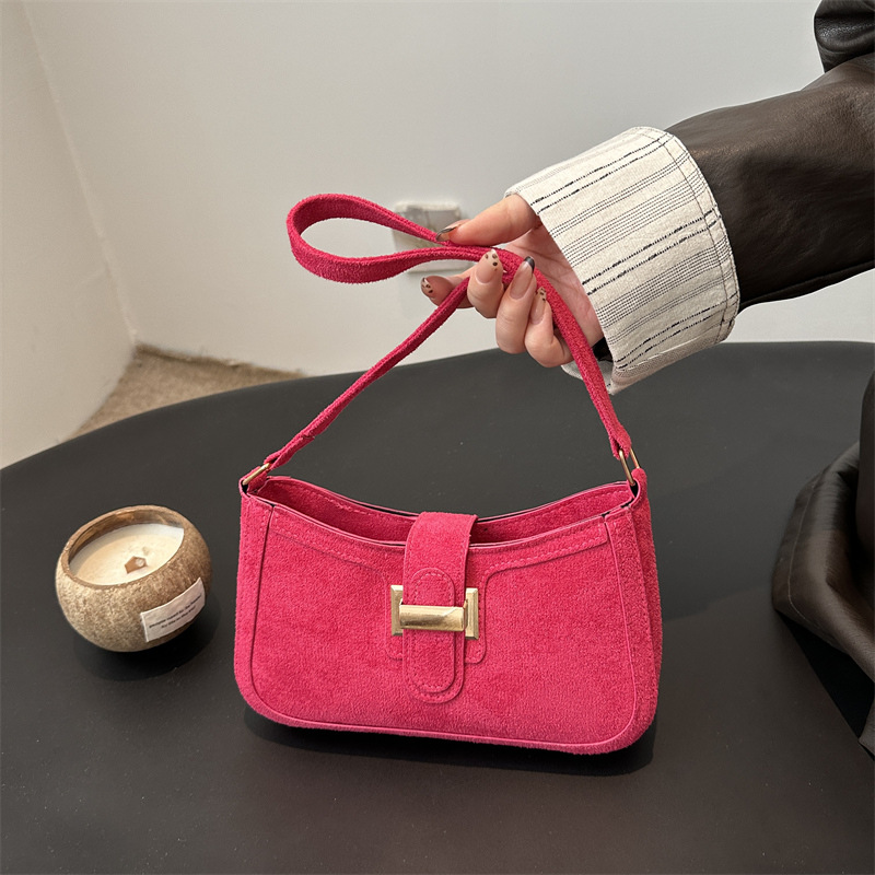 Bolso de hombro coreano de moda de este año, mujer 2024, nuevo nicho, bolso de axila de alto valor, temperamento femenino