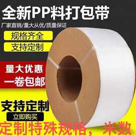 印字定制半自动全自动打包机pp机用塑料打包带彩色热熔白手工