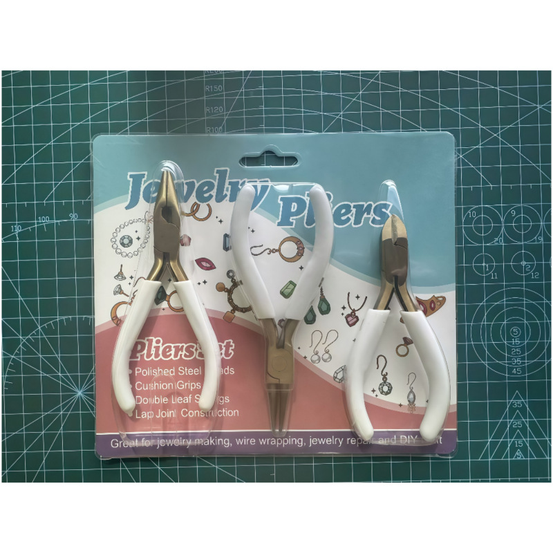 爆款镀金尖嘴钳斜口钳饰品剪钳饰品配件diy金色手工工具钳|undefined