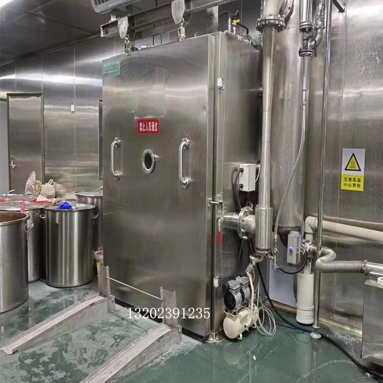 熟食真空预冷机预制菜熟食快餐真空速冷机卤味烧鸡烧鹅快速降温机