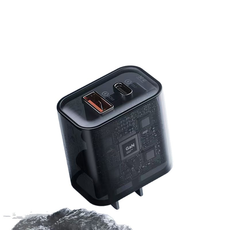Cabeza de carga PD de nitruro de galio de 30W para iPhone17 Apple Huawei Tablet Phone Cargador PD30W