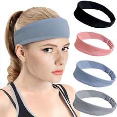 Nylon sweat-absorbent sports headband basketball running sweat band fitness yoga headband men and women dance antiperspirant headscarf