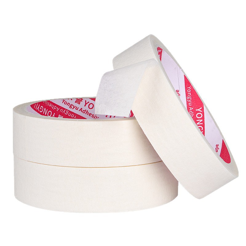 High adhesion and easy to tear masking tape for decorative purposes, no adhesive residue left, paint