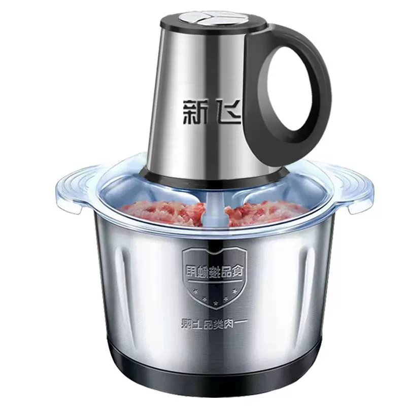 Электрическая мясорубка, многофункциональный кухонный комбайн, блендер, мясорубка, давилка для чеснока, дробилка для перца чили