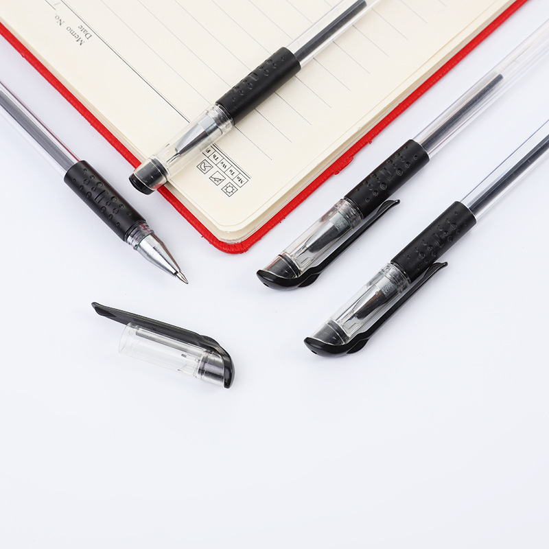 Suministros de papelería al por mayor, bolígrafos de escritura, bolígrafos de gel para estudiantes, bolígrafos coreanos bonitos a base de agua, bolígrafos negros para firmas, transfronterizos