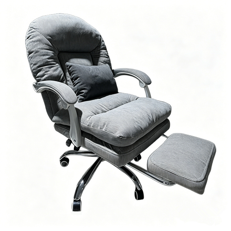 Dormitorio silla de computadora hogar cómodo reclinar silla de deportes eléctricos silla de ancla con pedal almohada de cintura silla de elevación de oficina