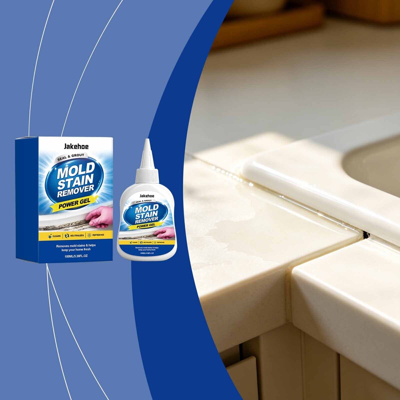 Jakehoe Mold Spot Care Gel Is Suitable for Daily Household Cleaning and Mold Removal in Multiple Scenarios, Easy to Use
