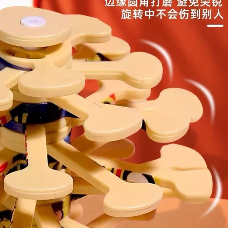 哪咤旋转螺旋树棒棒糖有趣解压儿童生日礼物双面益智小玩具转转乐|undefined