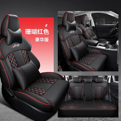 Chang'an Auchan X7 special seat Modelə uyğun (Original) oturacaq örtükləri - deluxe-edition-coral-red-special-car